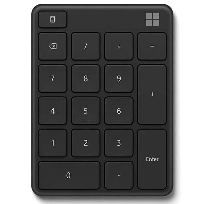 Microsoft Wireless Number Pad Noir