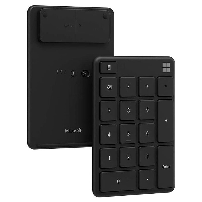 Avis Microsoft Wireless Number Pad Noir