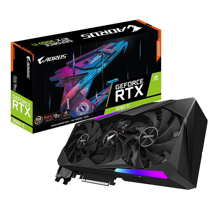 Gigabyte AORUS GeForce RTX 3060 Ti MASTER 8G
