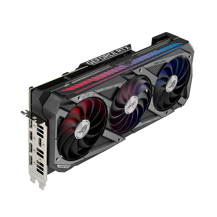 ASUS ROG STRIX GeForce RTX 3060 Ti O8G GAMING V2 (LHR) pas cher
