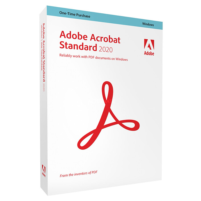 Adobe Acrobat Standard 2020 - 1 utilisateur - Version boîte