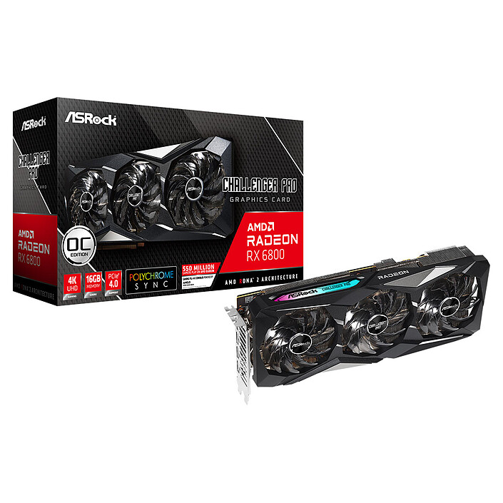 ASRock Radeon RX 6800 Challenger Pro 16G OC
