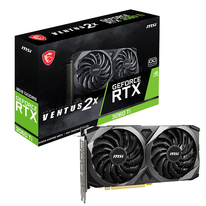 MSI GeForce RTX 3060 Ti VENTUS 2X 8G OCV1