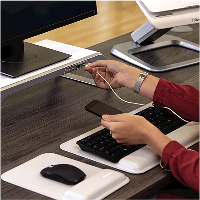 cheap Fellowes Hana Monitor Stand - White