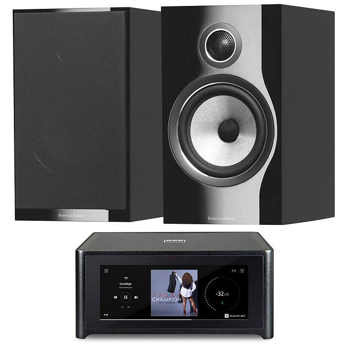 NAD M10 + B&W 706 S2 Vernis Noir