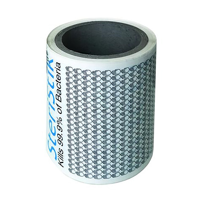 deflecto SteriStik push button door 480 x 120 mm (set of 10) - STP-120