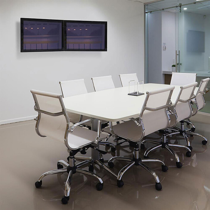 Review Ergotron HX dual screen arm White (wall mount)