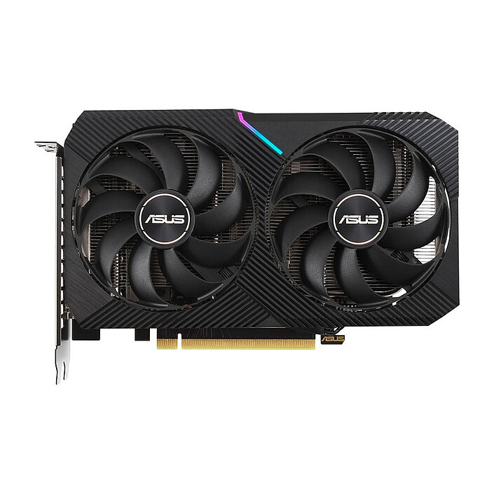 ASUS GeForce RTX Dual 3060 Ti O8G Mini V2 (LHR) pas cher
