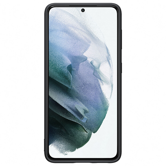 Samsung Coque Silicone Noir Galaxy S21