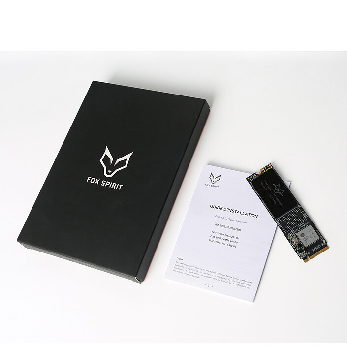 Acheter Fox Spirit PM18 M.2 2280 PCIE NVME 240 GB (x 3)