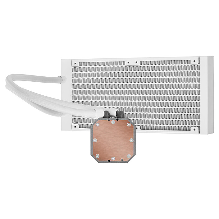 Corsair iCue H100i Elite Capellix (Blanc) pas cher