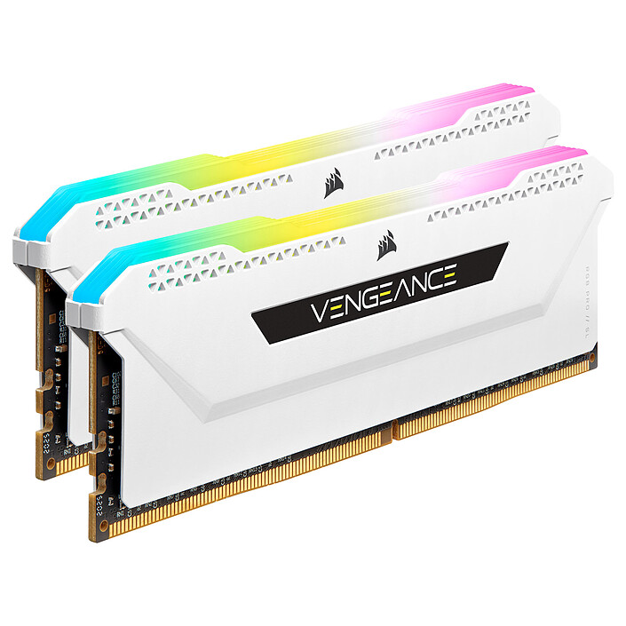 Corsair Vengeance RGB PRO SL Series 16GB (2x16GB) DDR4 3600MHz CL18 - White