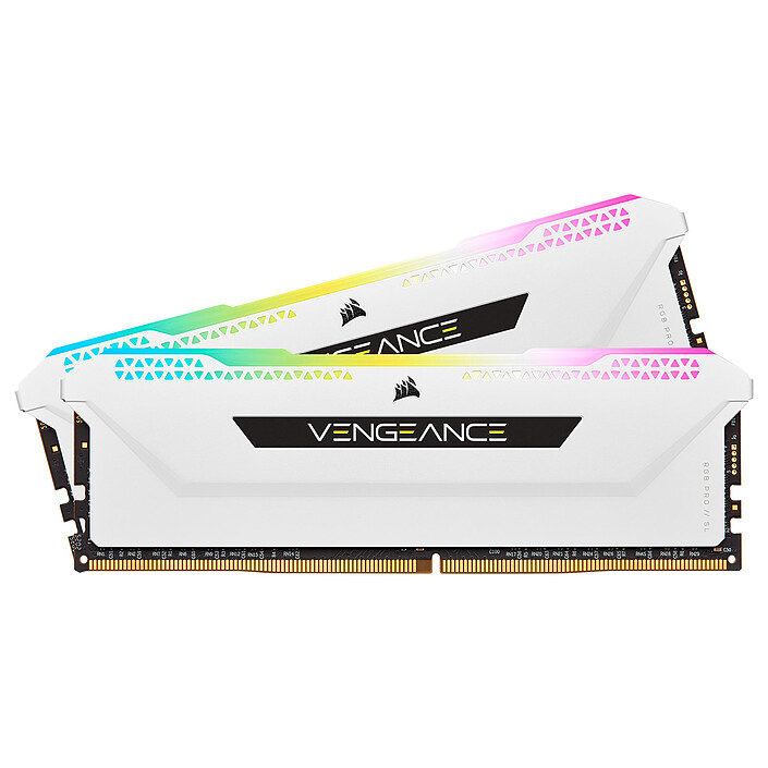 Review Corsair Vengeance RGB PRO SL Series 16GB (2x16GB) DDR4 3600MHz CL18 - White