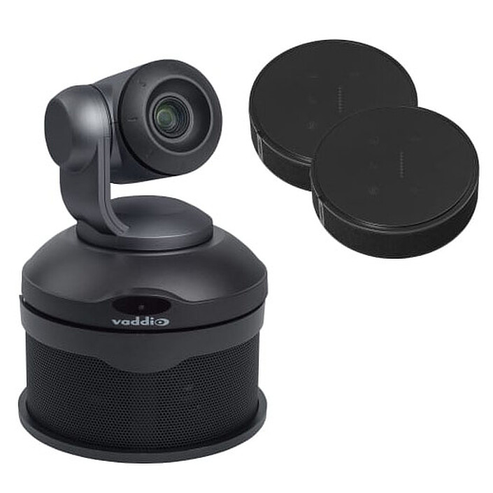 Vaddio ConferenceSHOT AV TableMIC 2 Bundle Black