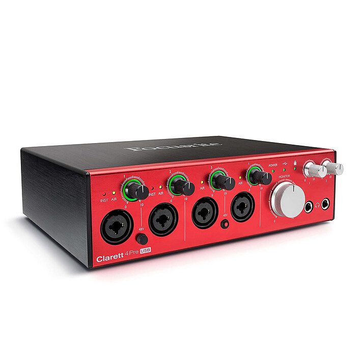 cheap Focusrite Clarett 4Pre USB