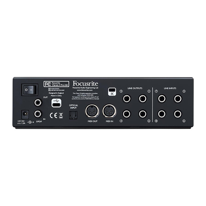 Review Focusrite Clarett 4Pre USB