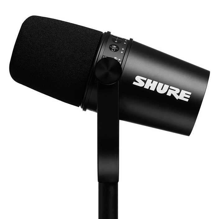 Acheter Shure MV7 Noir + Pied de table