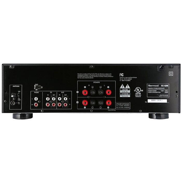 Review Sherwood RX-4208 Triangle Borea BR02 Black