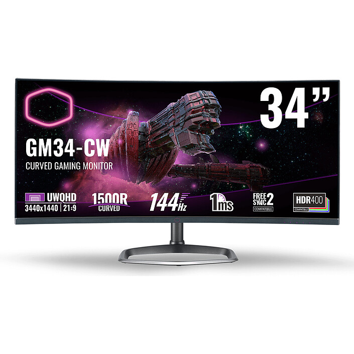 Cooler Master 34" LED - GM34-CW