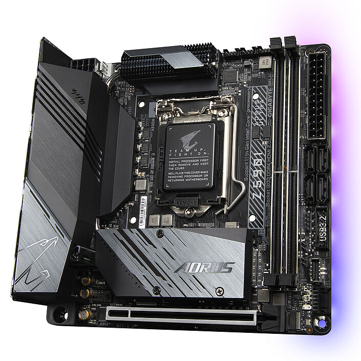 Nota Gigabyte Z590I AORUS ULTRA