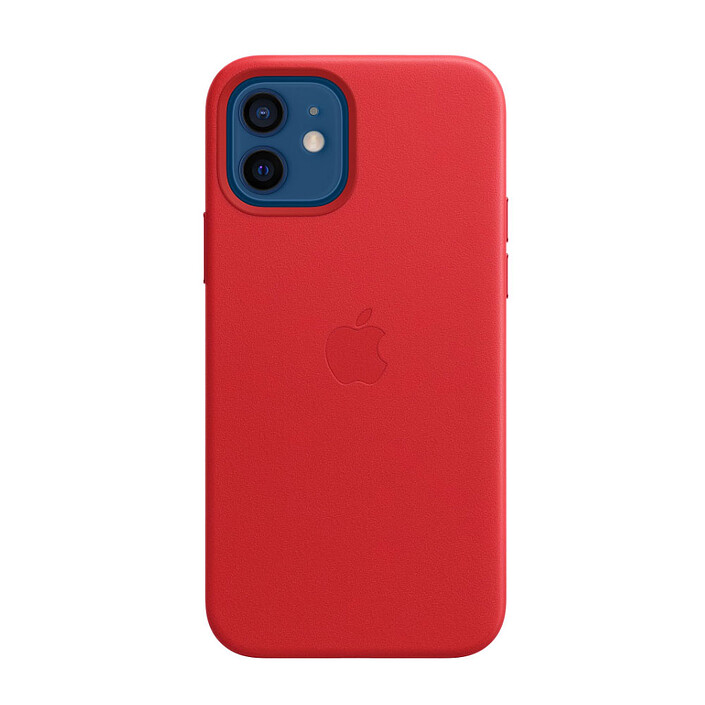 Custodia in pelle Apple con MagSafe (PRODOTTO)ROSSO Apple iPhone 12/12 Pro