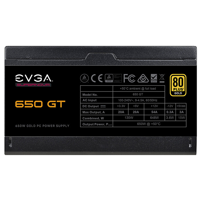 Avis EVGA SuperNOVA 650 GT