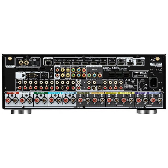Avis Marantz SR6015 Noir + Cabasse Eole 4 Noir 7.1