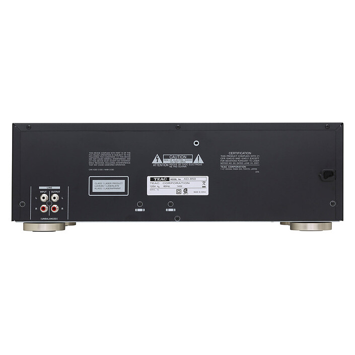 Review Teac AD-850