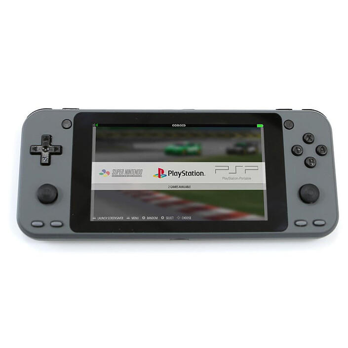 ODROID Go Super Wi-Fi (Gris) avec Recalbox