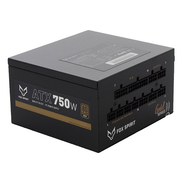 Fox Spirit US-750G V2 80PLUS Oro