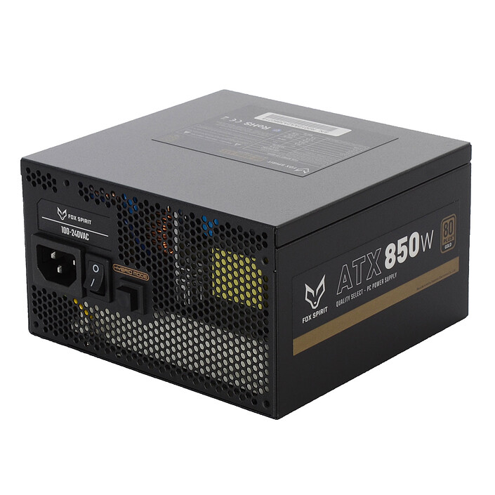 Fox Spirit US-850G V2 80PLUS Gold pas cher
