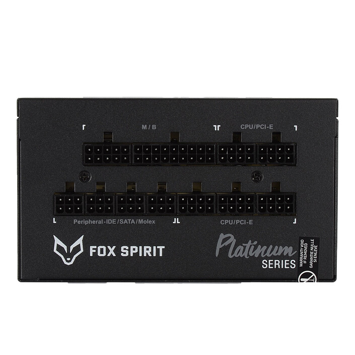 Fox Spirit GT-650P 80PLUS Platinum pas cher