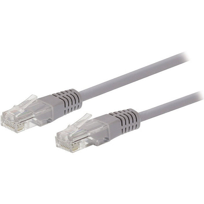 Câble RJ45 catégorie 5e U/UTP 2 m (Gris)