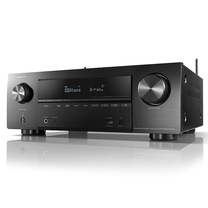 Review Denon AVR-X1600H DAB Black Focal Bb Evo 5.1.2 Dolby Atmos