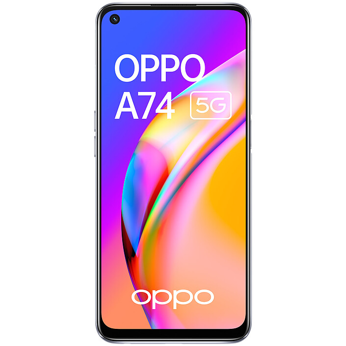 OPPO A74 5G Silver (6GB / 128GB) - Mobile phone & smartphone