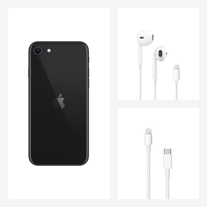 Apple iPhone SE 64 Go Noir (MHGP3F/A) · Reconditionné pas cher