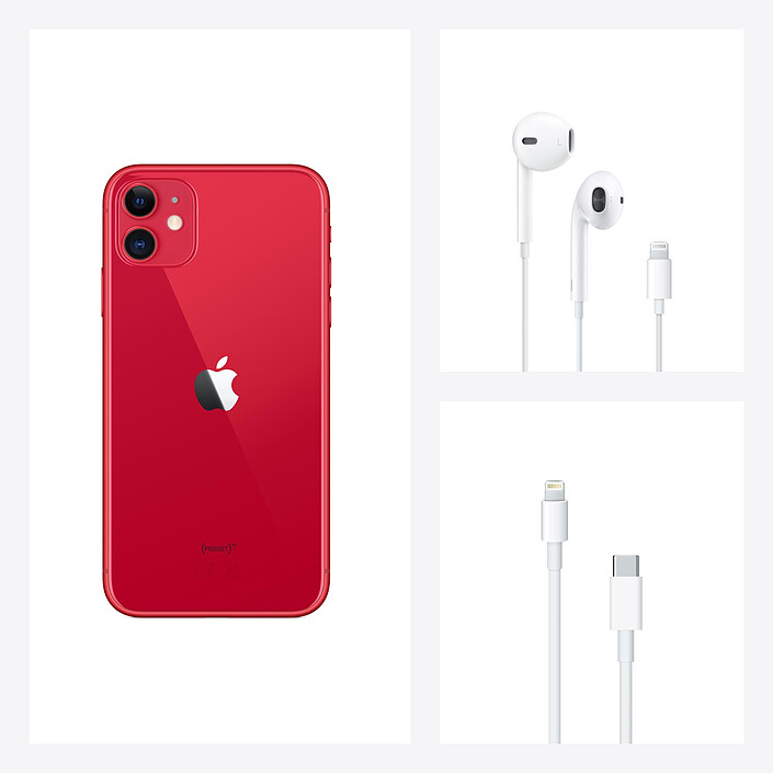 Acheter Apple iPhone 11 64 Go (PRODUCT)RED - MHDD3F/A · Reconditionné