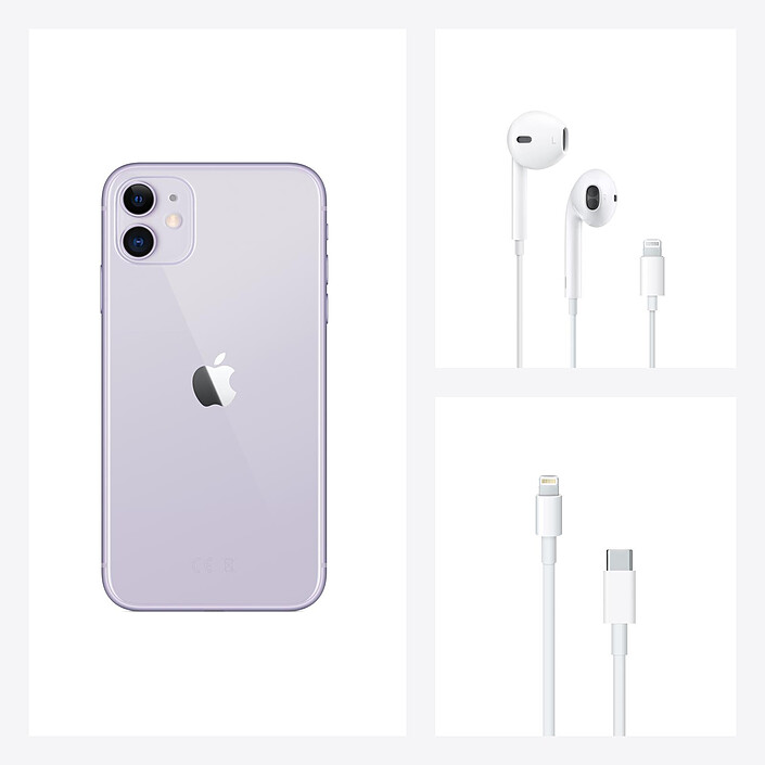 Acheter Apple iPhone 11 128 Go Mauve (MWM52ZD/A) · Reconditionné
