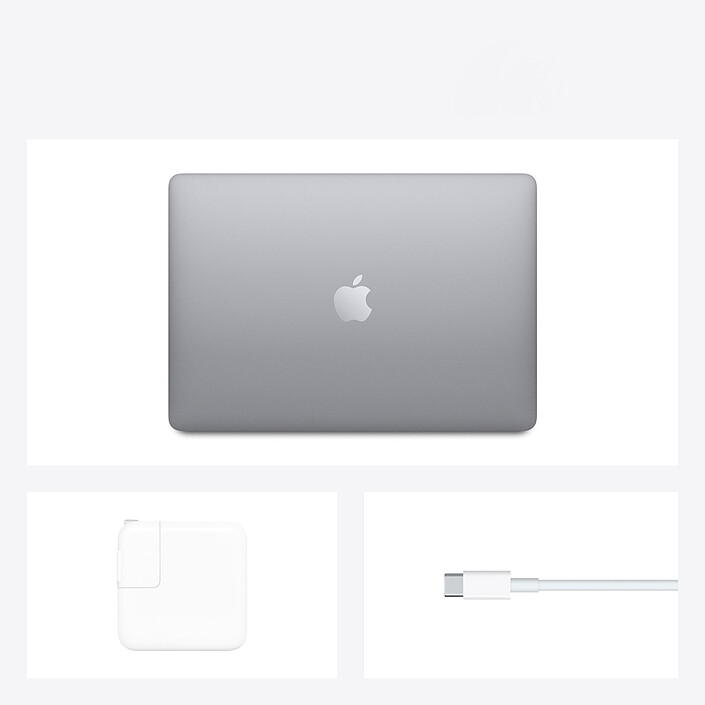 Apple MacBook Air M1 (2020) Gris sidéral 16Go/512 Go (MGN73FN/A
