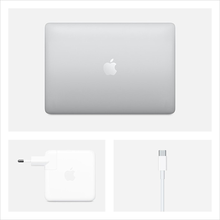 Apple MacBook Pro (2020) 13" avec Touch Bar Argent (MWP72FN/A) · Reconditionné pas cher