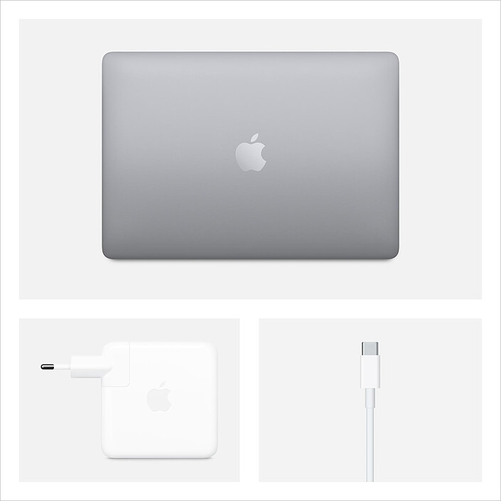 Apple MacBook Pro (2020) 13" avec Touch Bar Gris sidéral (MWP52FN/A) pas cher