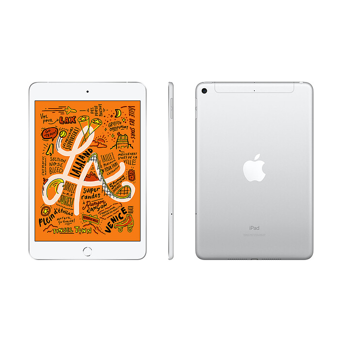Avis Apple iPad mini 5 Wi-Fi + Cellular 64 Go Argent · Reconditionné