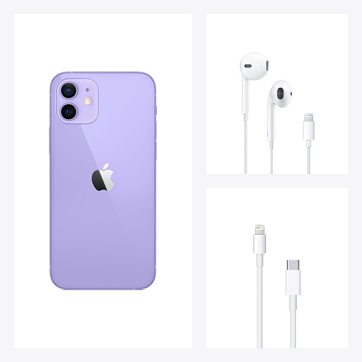 Apple iPhone 12 128 Go Mauve (MJNP3F/A) · Reconditionné pas cher