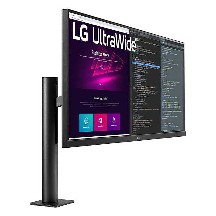 Nota LG 34" LED - 34WN780-B