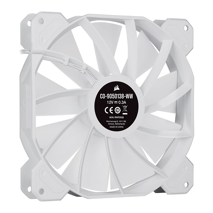 Avis Corsair SP140 RGB ELITE Blanc