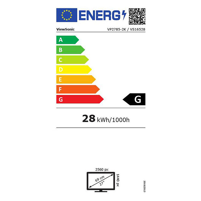 ViewSonic 27" LED - VP2785-2K economico
