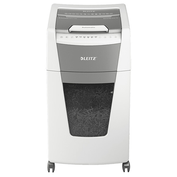 Avis Leitz Destructeur IQ Auto+ Office 300 Sécurité DIN P-5 Coupe micro