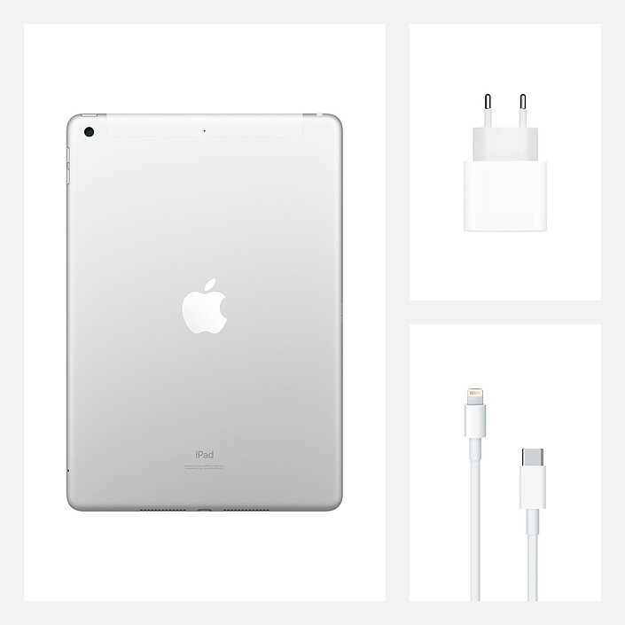 Apple iPad (Gen 8) Wi-Fi + Cellular 32 Go Argent · Reconditionné pas cher