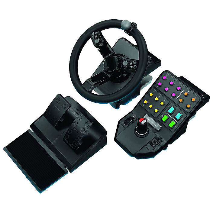 PC game racing wheel