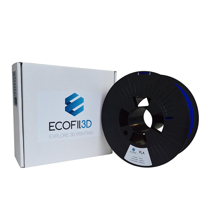 Review ECOFIL3D PLA 1.75mm 1 Kg - Blue